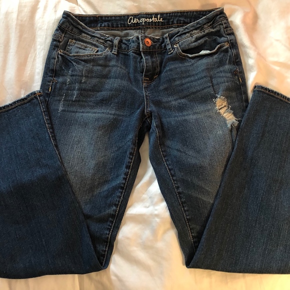 Aeropostal Skinny Crop Jeans - Picture 1 of 3